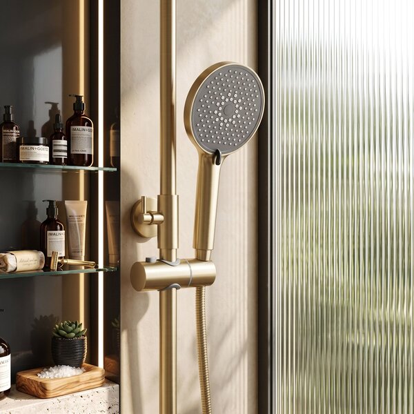 Komplet za prhanje PREMIUM Rea Maxim Brush Gold