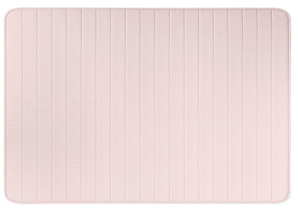 Poletna prešita odeja 140x200 cm s prevleko za vzglavnik SUMMER 45x75 cm, pudrasto roza