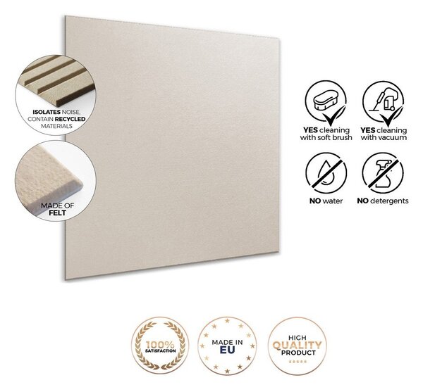 Tekstilni akustični paneli v kompletu 2 ks 60x60 cm Travertine II – Styler