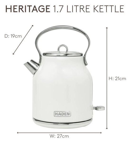 Roza vrelnik vode 1,7 l Heritage - Haden