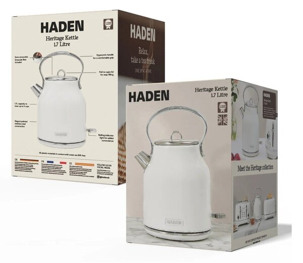 Bel grelnik vode 1,7 l Heritage – Haden