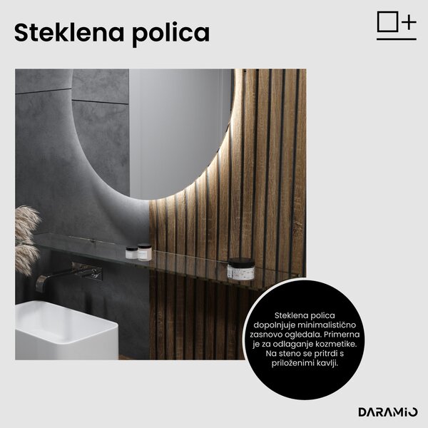 Netipično ogledalo z LED osvetlitvijo G10
