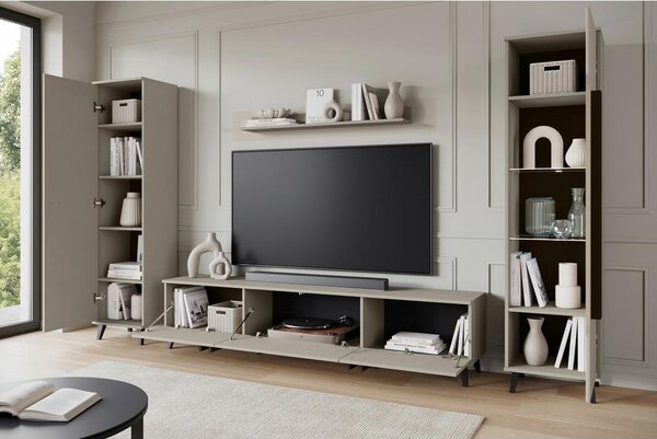 P & B Dnevni Regal Helsinki 2, Bež, 4-Delno