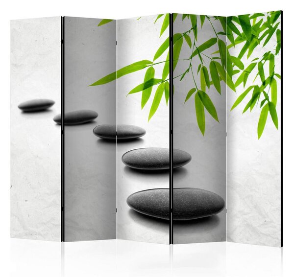 Artgeist Paravan Zen Stones I, 5-Delni, Enostranski