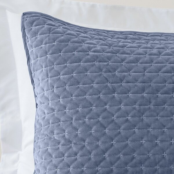 Okrasne blazine v kompletu 2 ks 50x75 cm Attica Velvet Embroidered – Bianca