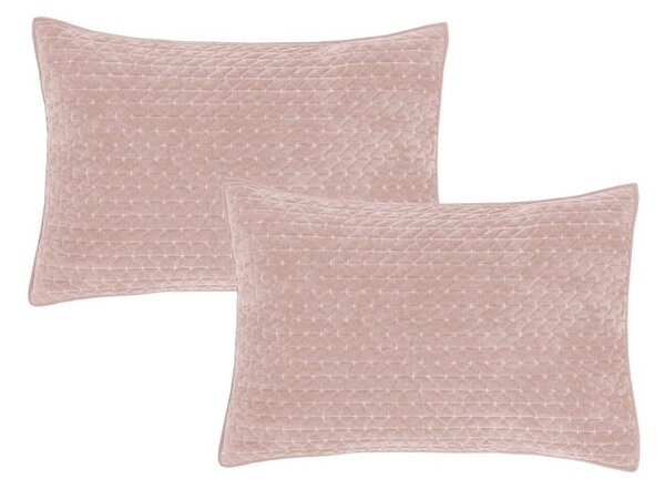 Okrasne blazine v kompletu 2 ks 50x75 cm Attica Velvet Embroidered – Bianca