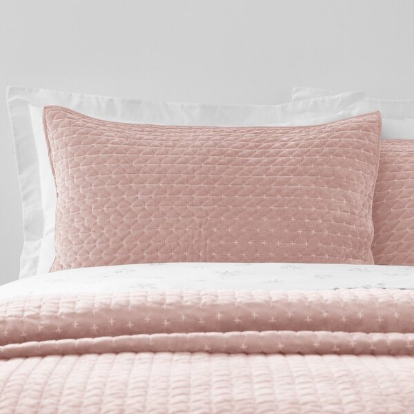 Okrasne blazine v kompletu 2 ks 50x75 cm Attica Velvet Embroidered – Bianca