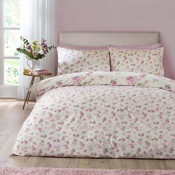 3-delna posteljnina za zakonsko posteljo 200x200 cm Avebury Floral – Catherine Lansfield