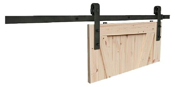 Eurolam Tirnica za drsna vrata REA II (Do x Š x V: 2.030 x 80 x 130 mm)