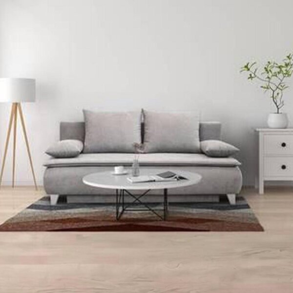 Mömax Zofa Boxspring Mona, Svetlo Siva, Ležišče, Predal