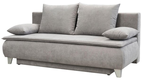 Mömax Zofa Boxspring Mona, Svetlo Siva, Ležišče, Predal