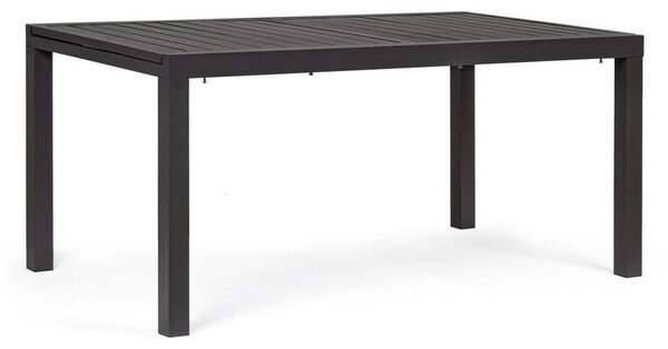 Aluminijasta vrtna miza 90x160 cm Hilde – Bizzotto