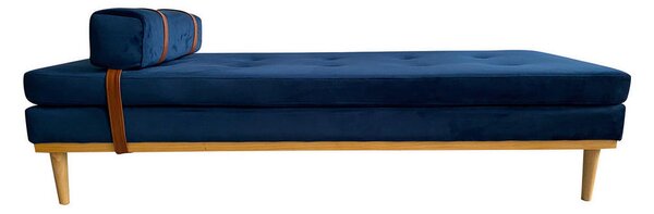 OTOMAN, modra tekstil