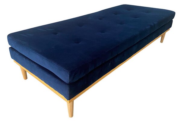 OTOMAN, modra tekstil