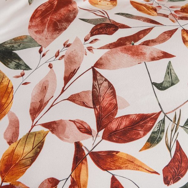 Posteljnina iz mikrovlaken AUTUMN LEAVES pisana Dimenzije posteljnine: 70 x 90 cm | 140 x 220 cm