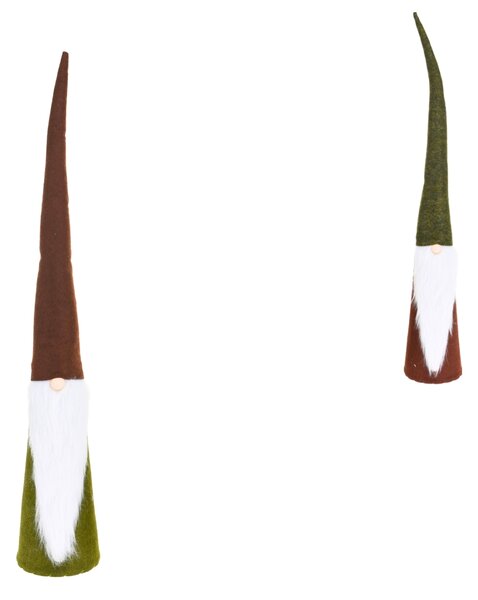 Božični škrat FUZZY GNOME 43 cm - več možnosti