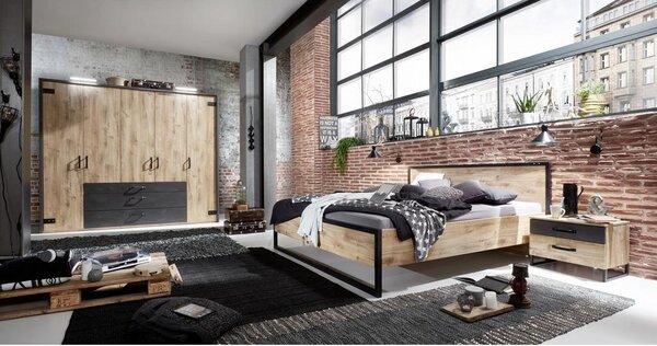Modern Living Omara S Klasičnimi Vrati Detroit, Barva Grafita