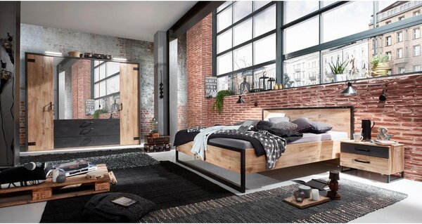 Modern Living Omara S Klasičnimi Vrati Detroit, Barva Grafita