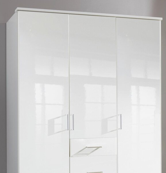 Modern Living Omara S Klasičnimi Vrati Clack, Bela