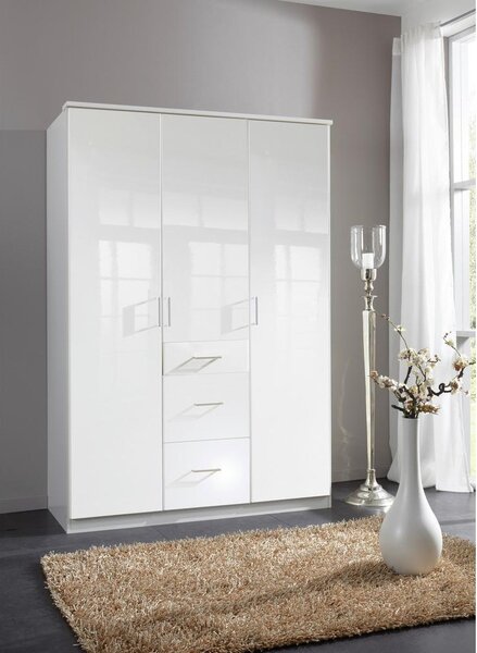 Modern Living Omara S Klasičnimi Vrati Clack, Bela