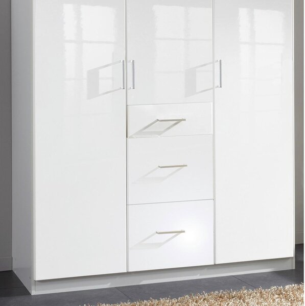 Modern Living Omara S Klasičnimi Vrati Clack, Bela