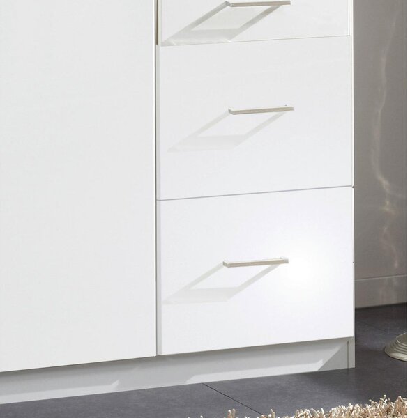 Modern Living Omara S Klasičnimi Vrati Clack, Bela