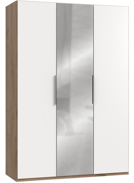 MID.YOU Omara S Klasičnimi Vrati Level 36 A, Bela, Barva Hrasta