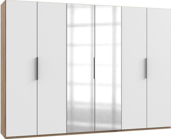 MID.YOU Omara S Klasičnimi Vrati Level 36 A, Bela, Barva Hrasta