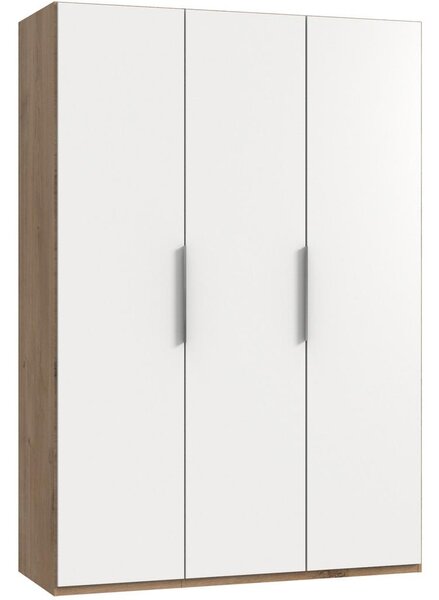 MID.YOU Omara S Klasičnimi Vrati Level 36 A, Bela, Barva Hrasta