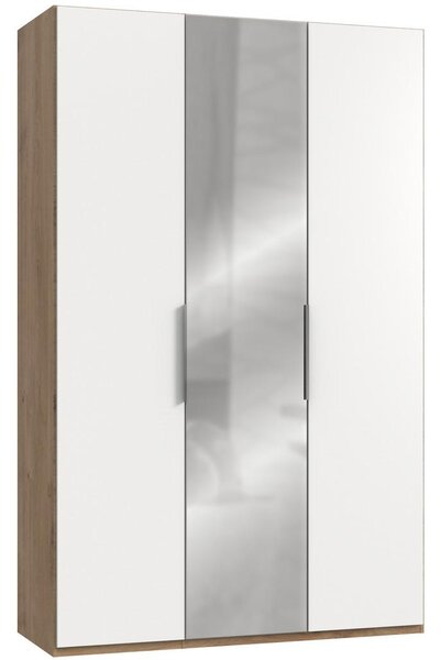 MID.YOU Omara S Klasičnimi Vrati Level 36 A, Bela, Barva Hrasta