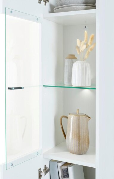 Modern Living Viseča Vitrina Otis, Bela