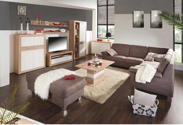 Modern Living Stenska Polica Malta, Barva Hrasta