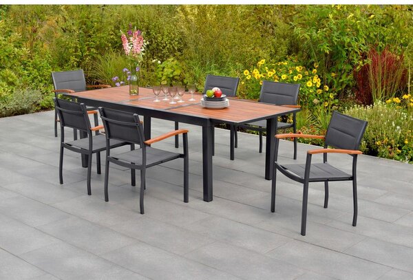 Gardenson Vrtna Miza Paxos, Raztegljiva, 180-240x100