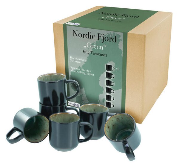 SET SKODELIC ZA KAVO 6-delni 350 ml