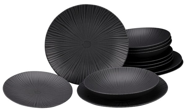 JEDILNI SERVIS Vesuvio black
