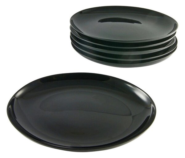 SET KROŽNIKOV ZA ŽAR Italien Party Schwarz 33 cm