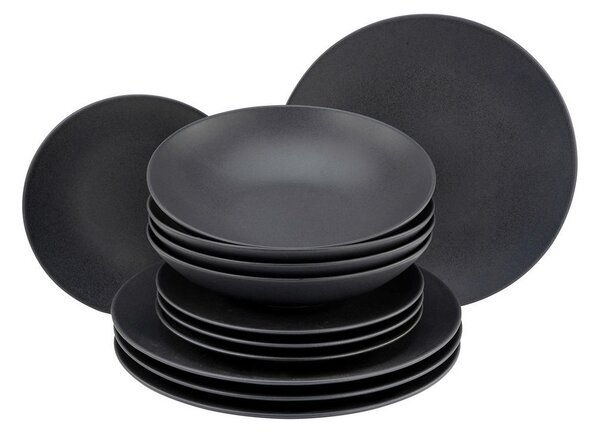 JEDILNI SERVIS Soft Touch Black