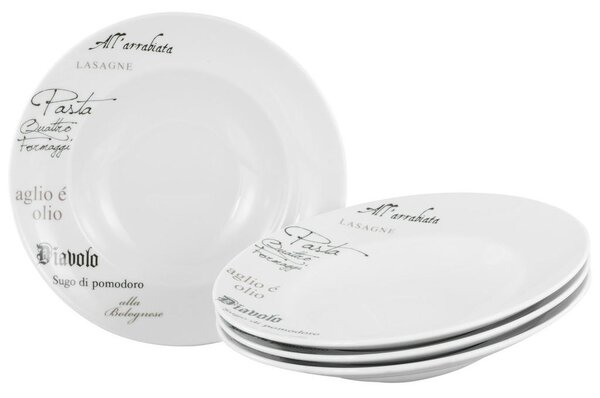 SET KROŽNIKOV ZA TESTENINE Europa Gustoso 27 cm