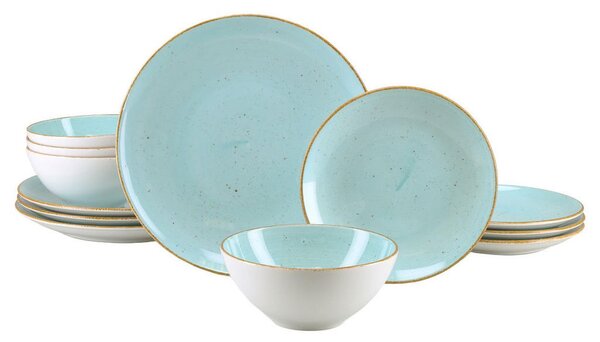 JEDILNI SERVIS Vintage Nature Aqua