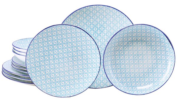 JEDILNI SERVIS Mediterran Blau