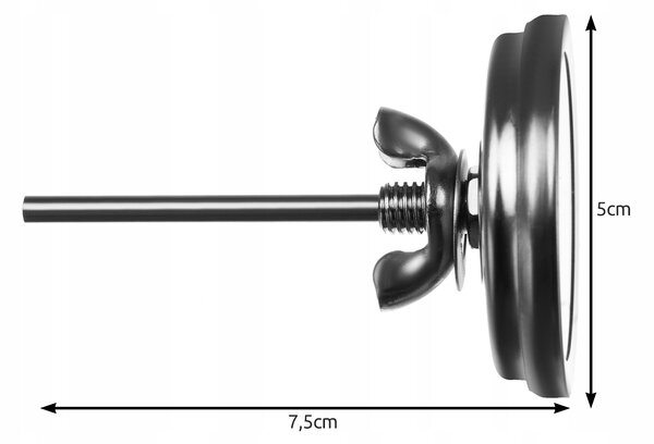 Inox univerzalni termometer za žare in prekajevalnice do 250°C