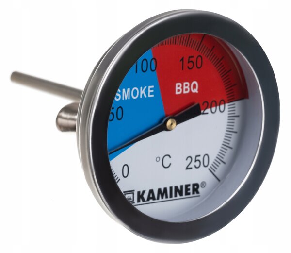 Inox univerzalni termometer za žare in prekajevalnice do 250°C