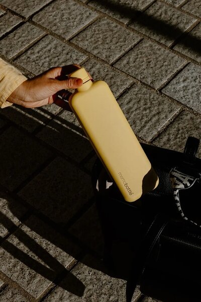Memobottle steklenica za vodo iz nerjavečega jekla Slim
