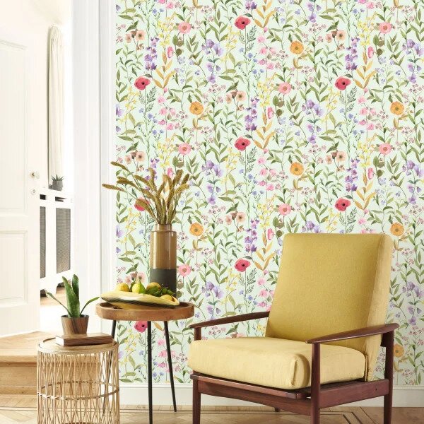 Tapeta Fleurs Des Champs 4 barve