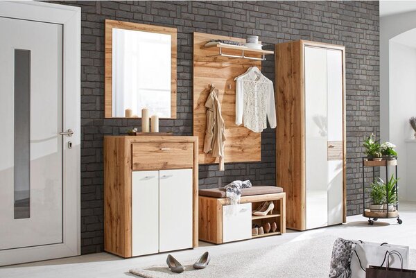 Premium Living Ogledalo Ronny, Barva Hrasta, 75 X 85 Cm