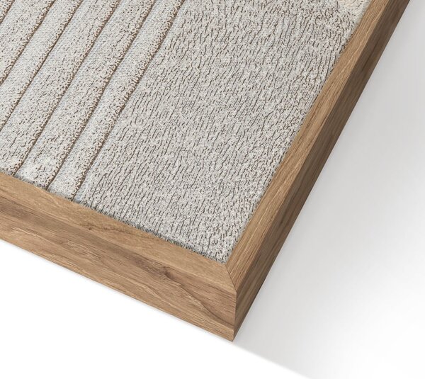 Slika z ročno naslikanimi elementi 70x100 cm Lan 3D Illusion – Styler