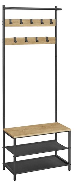 Obešalnik z omarico za čevlje TAYLOR ARTISAN 64x180 cm