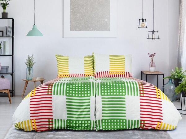 Posteljnina iz mikrosatena JELANO, barvna Dimenzije posteljnine: 70 x 90 cm | 140 x 200 cm