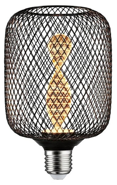 Paulmann LED svetlobni vir Metallic Glow Helix (E27, Ni mogoče zatemniti, Toplo bela, 110 lm, 3,5 W, 1 kos, Črna)