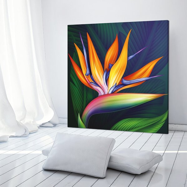 Stenska dekoracija Strelitzia